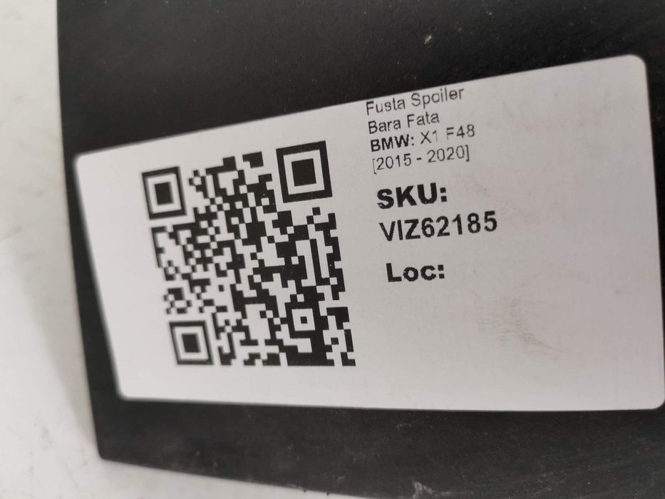 Предна броня Спойлер Lip BMW X1 F48 [ - ] Оригинален