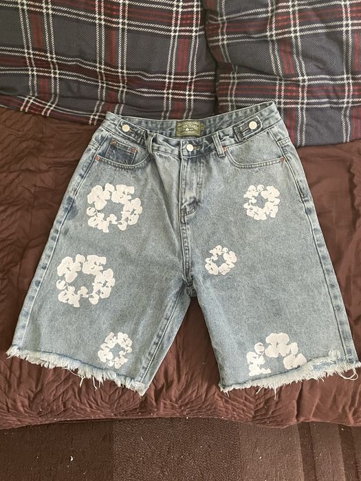 Denim tears къси дънкови панталони