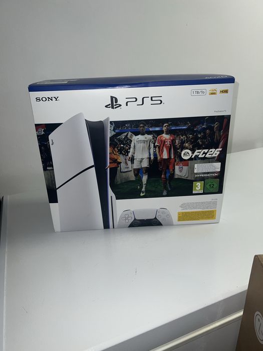 PlayStation 5 Disc SIGILAT + FC 26 - garanție 24 de luni