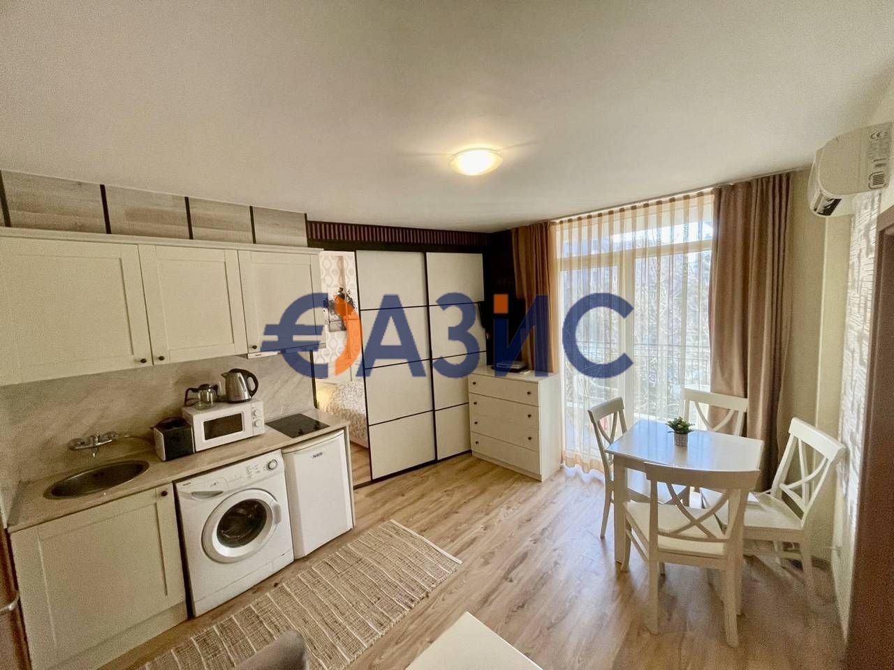 Тристаен апартамент в комплекс Dawn Park, 65 кв.м., Слънчев бряг,