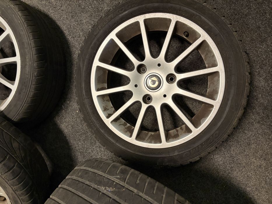 Jante cu cauciucuri Smart ForTwo stare foarte buna cauciucuri OK