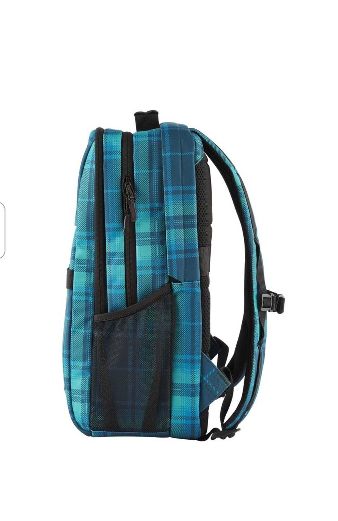 Раница за лаптоп HP Campus XL Tartan Plaid 16", син