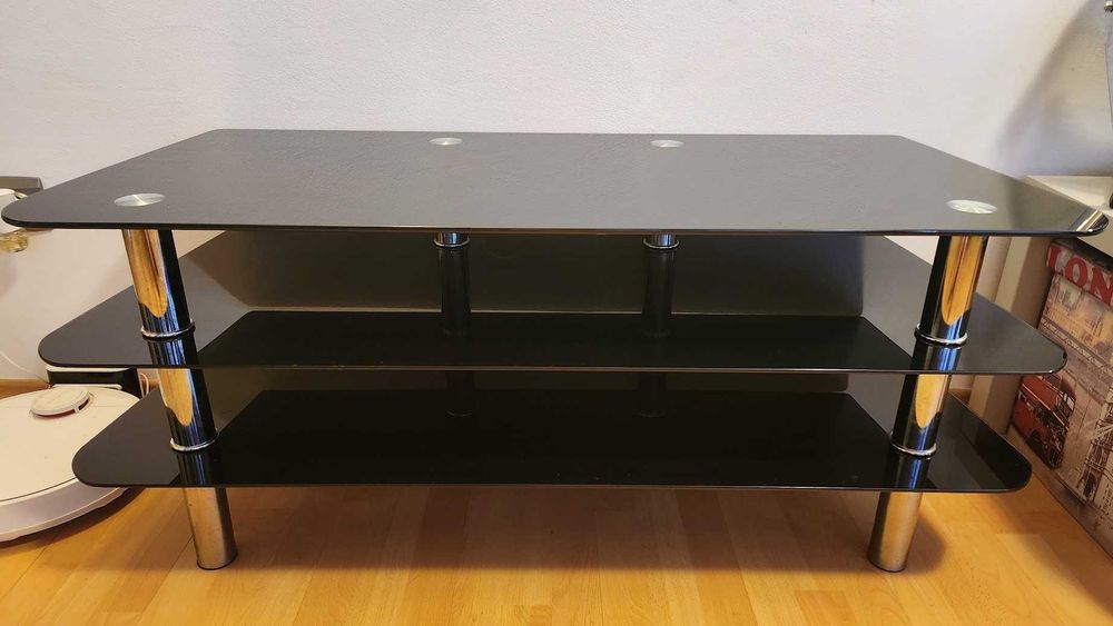 Masa TV din sticla securizata