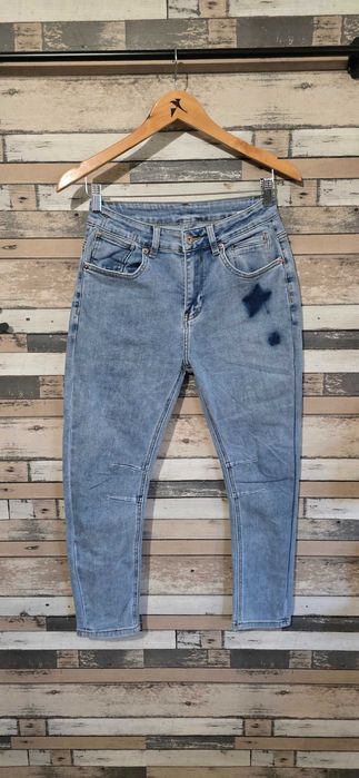 Дамски дънки с висока талия S-(x-166)