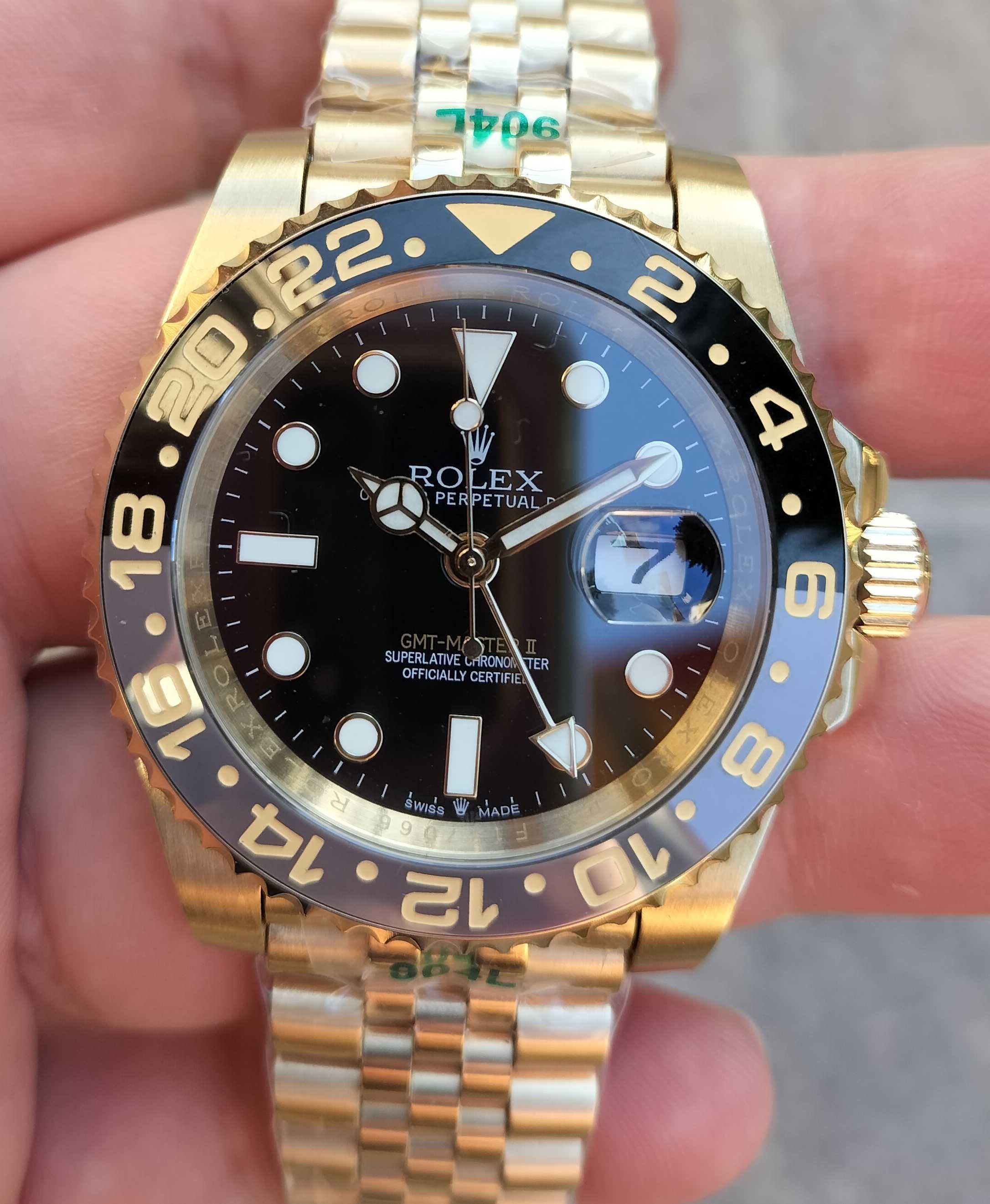 Rolex GMT Master 40 mm Automatic Gold Jubilee