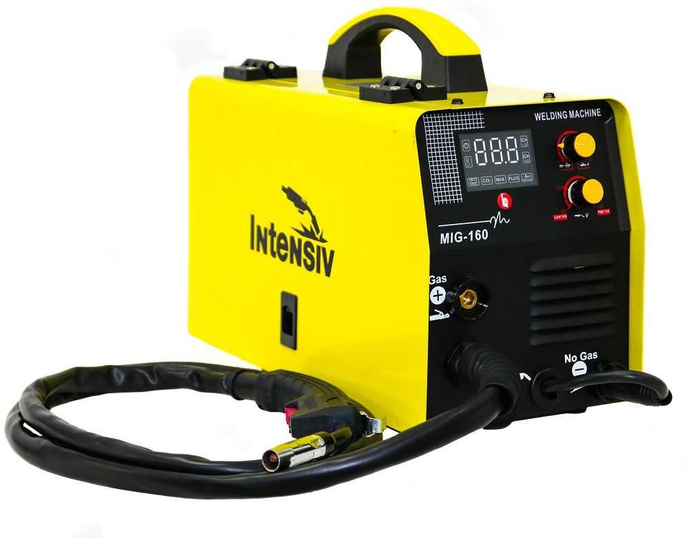 Aparat sudura MIG 160i INTENSIV + tub 8L plin + reductor + sarma