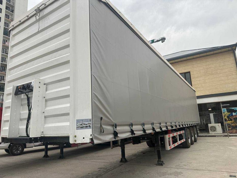 Шторный полуприцеп96 кубических метров