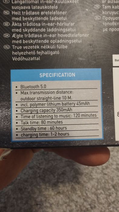 Casti True Wireless Bluetooth Grundig