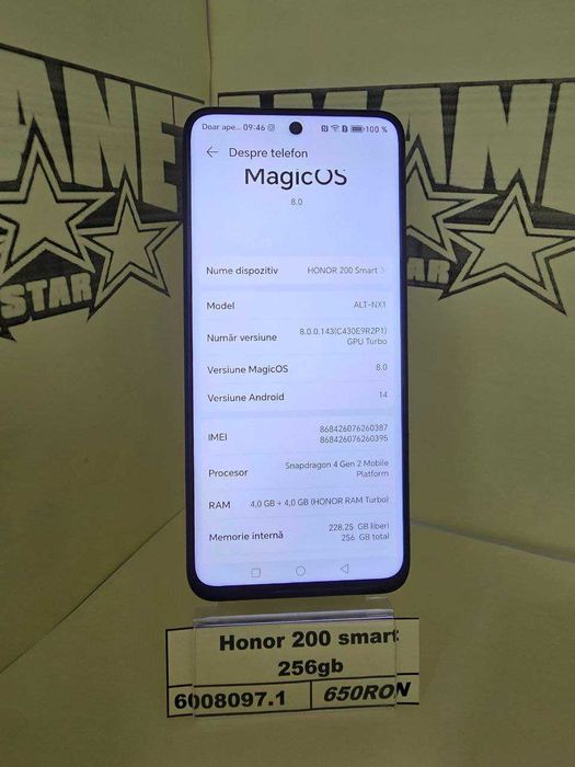 Honor 200 smart(m1)staramanet