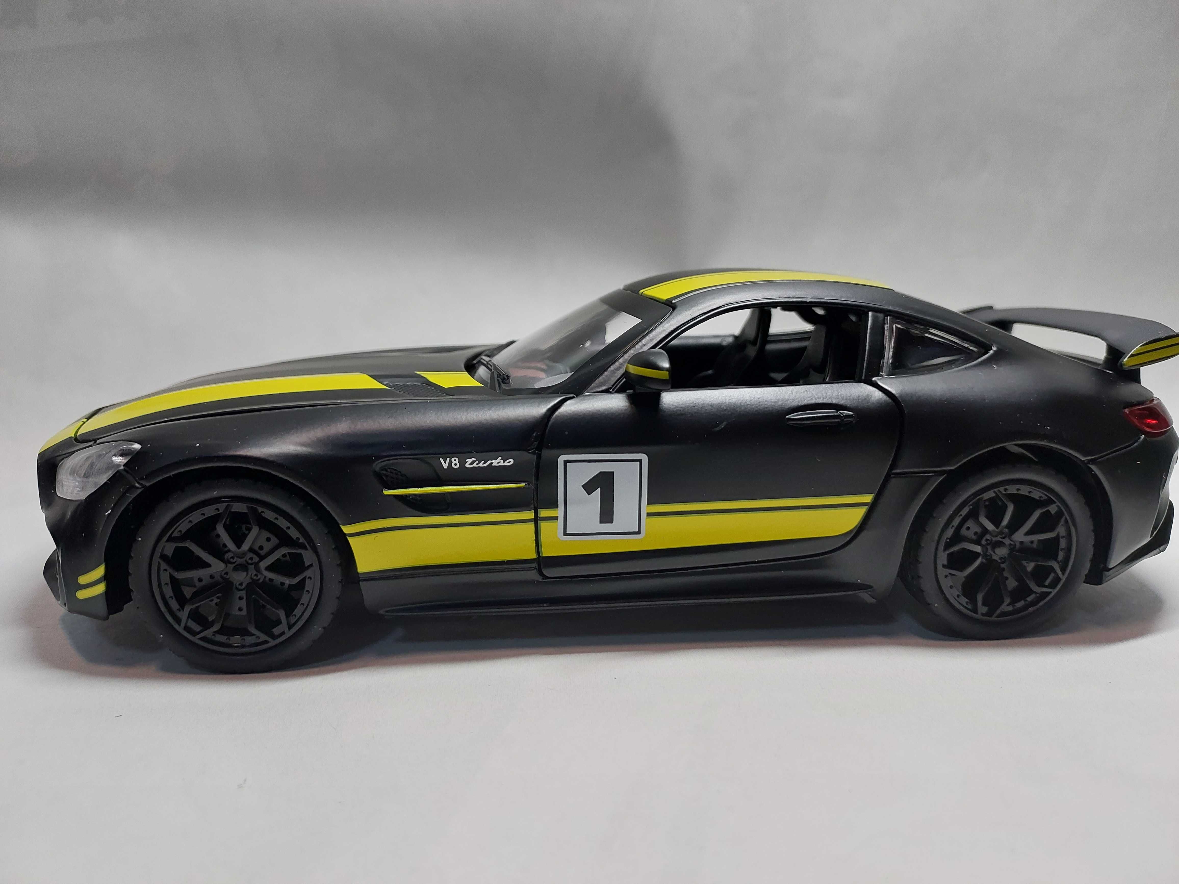 Macheta Mercedes Amg Negru Gt