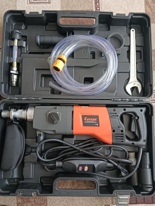 Дрель для алмазного бурения Cayken  DK- 160/2GPD мощный инструмент