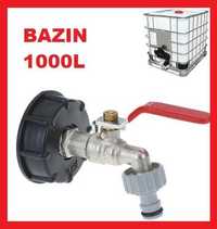 Reductie BAZIN IBC 1000 l  600l 6 cm cub