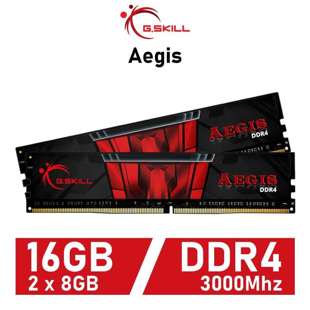 DDR4 16 GB (2x8 3000 MHz G.Skill G4-3000C16D-16GISB)
