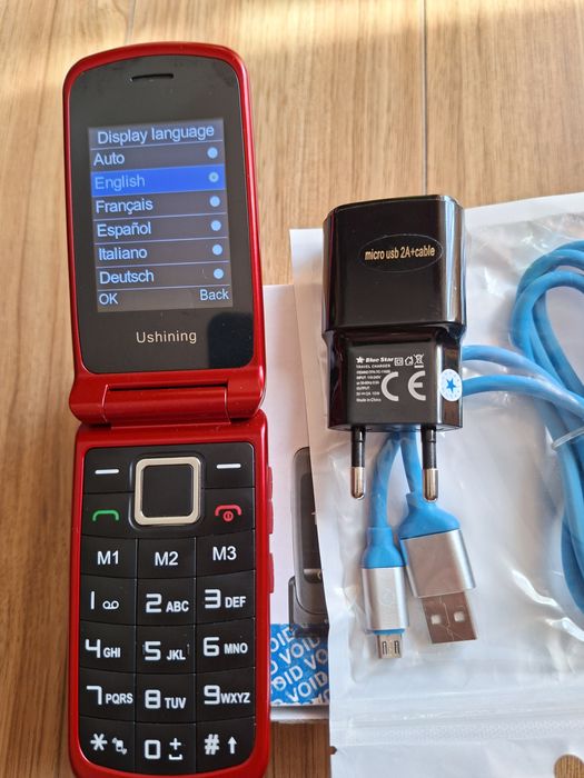 Telefon pt seniori,ușor de utilizat.