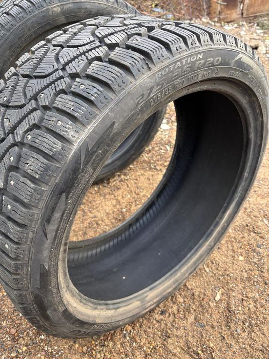 Резина на БМВ разноширокие 20