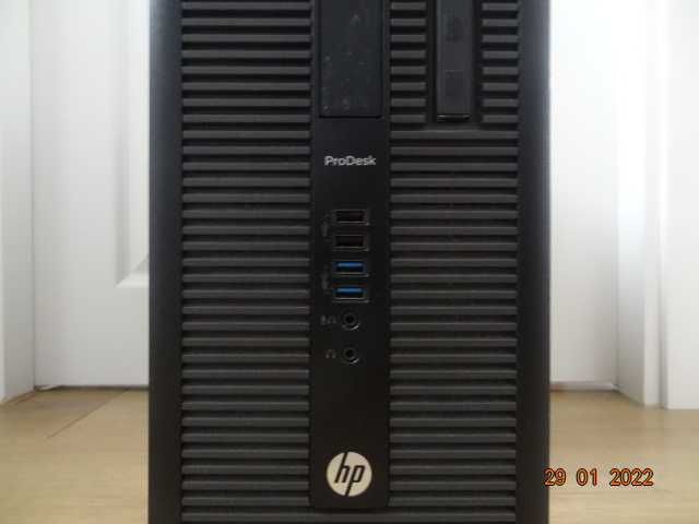 PC, HP ProDesk 600 G1, i5-4460S, 16 GB, HD 6670, SSD CT500MX500