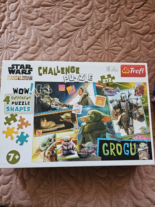 Puzzle Star Wars challenge puzzle Grogu 7+ 272 piese