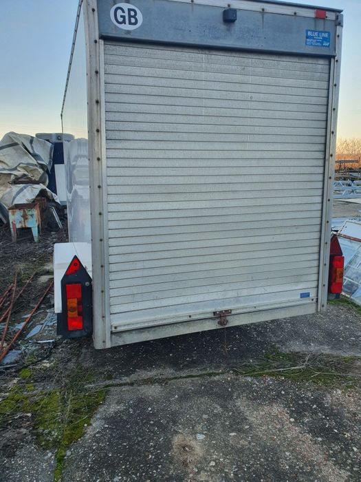 Ремарке за багер ,  ремарке фургон