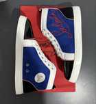 Christian Louboutin Blue Leather High