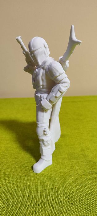 Star Wars Mandalorian - 3D Принтирана играчка (необядисана)