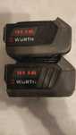 Würth MCube acumulatori 5 Ah