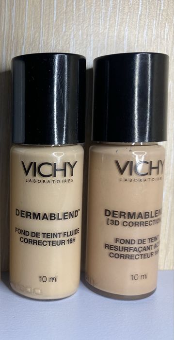 Vichy и La Roche Posay кремове и фон дьо тени