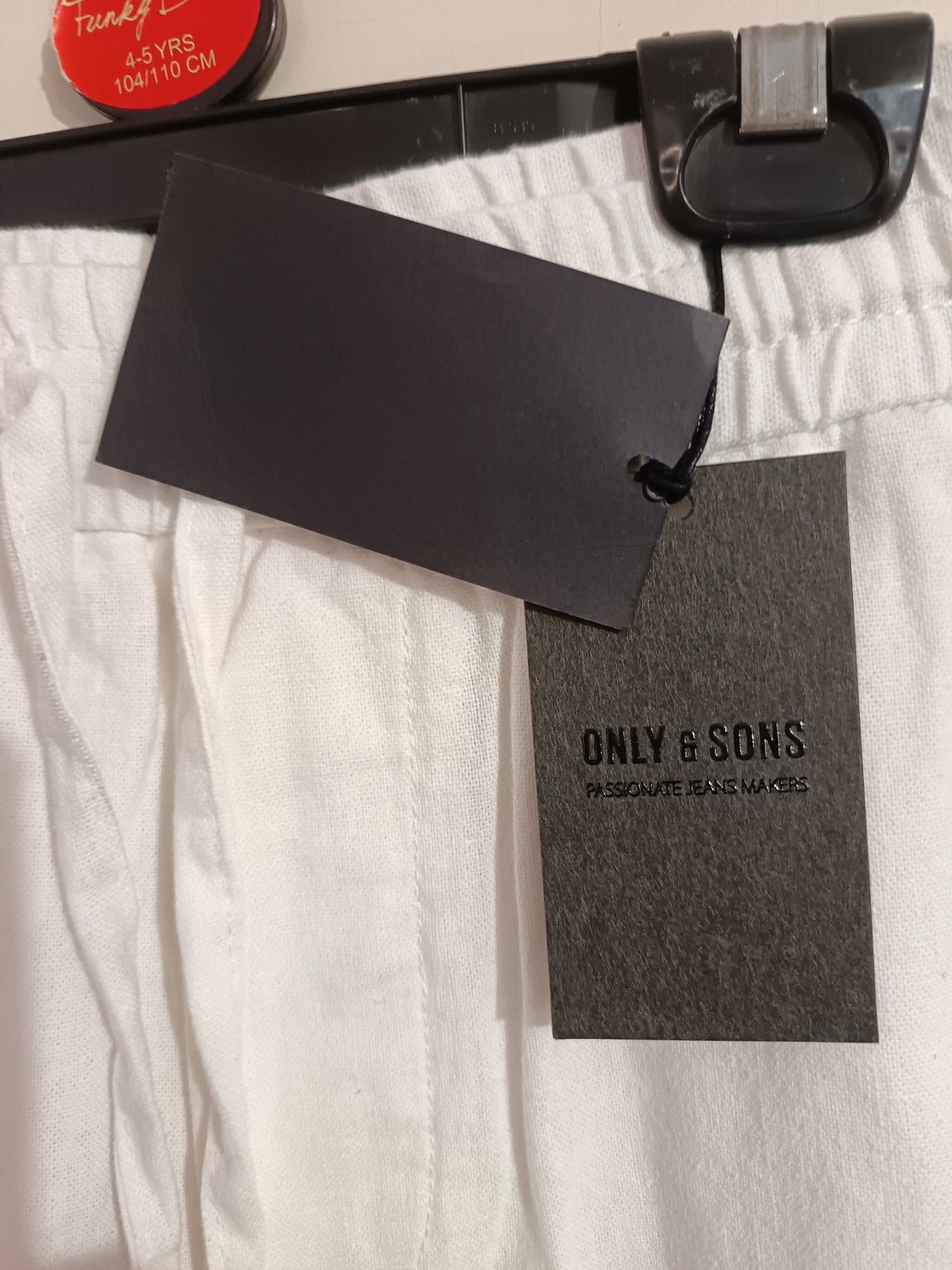 Мъжки памучен къс панталон ONLY & SONS, нов