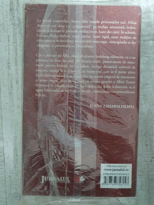 Gib. I. Mihăescu - Donna Alba. Volum cartonat. Jurnalul național