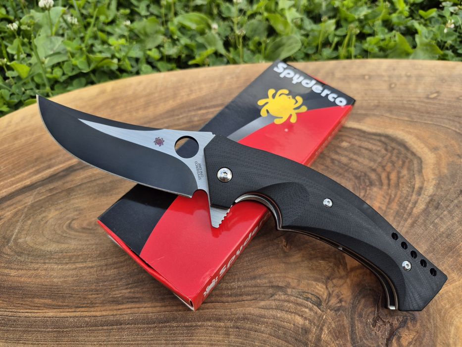 Сгъваем нож Spyderco Brend/Pirela Mamba ,flipper C196