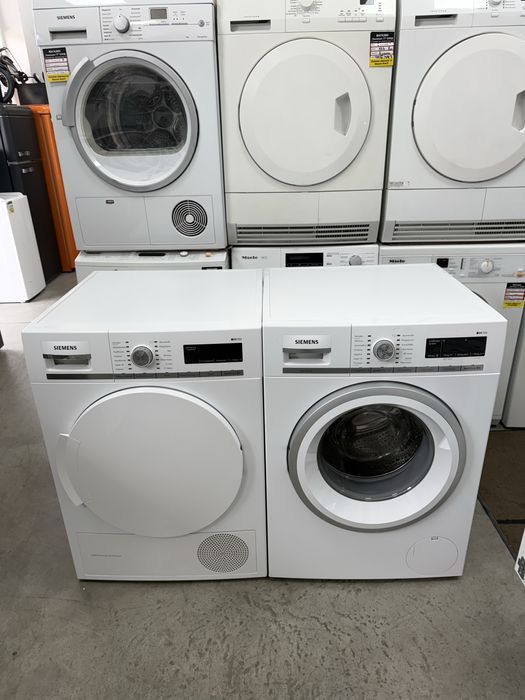 Пералня и сушилня комплект Siemens IQ 700