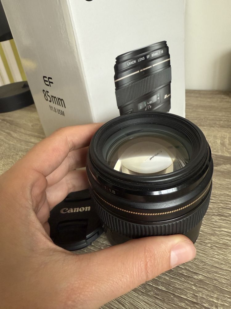 Обектив Canon EF 85mm f1.8