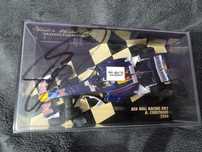 Red bull rb2 David Coulthard 1:43 minichamps подписана