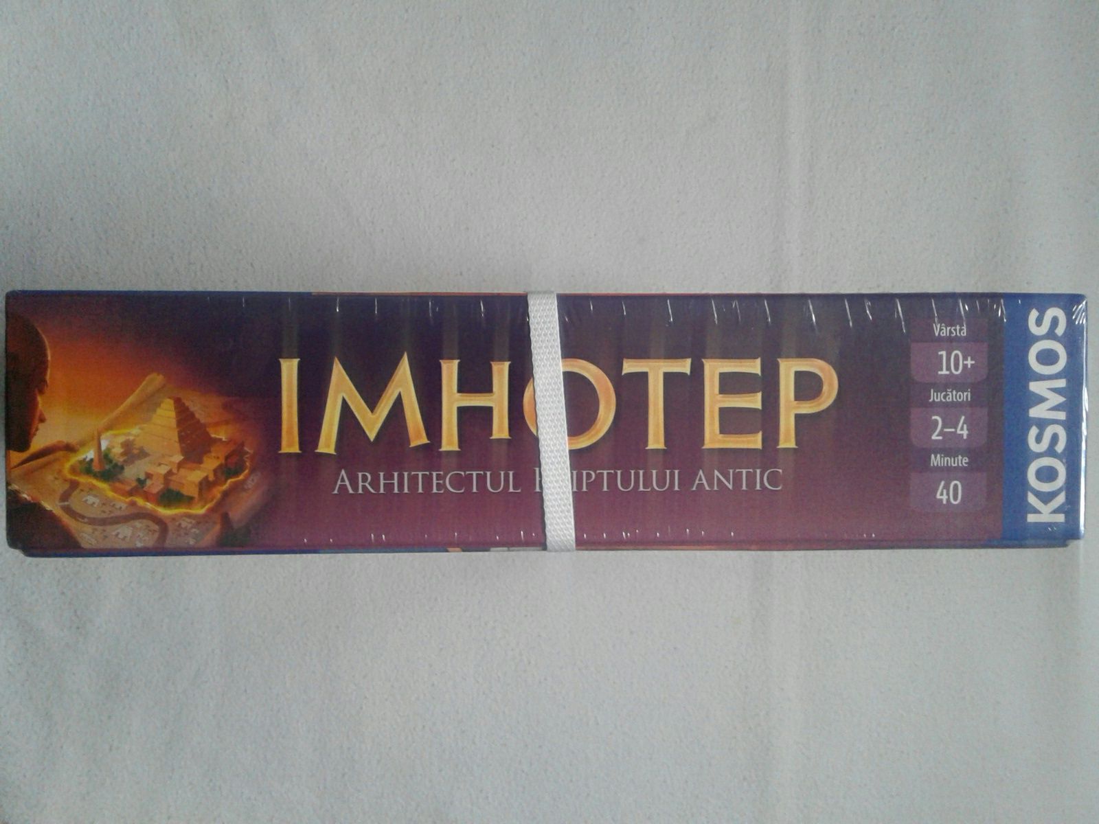 IMHOTEP - Arhitectul Egiptului Antic,joc societ.2-4jucat., nou,sigilat