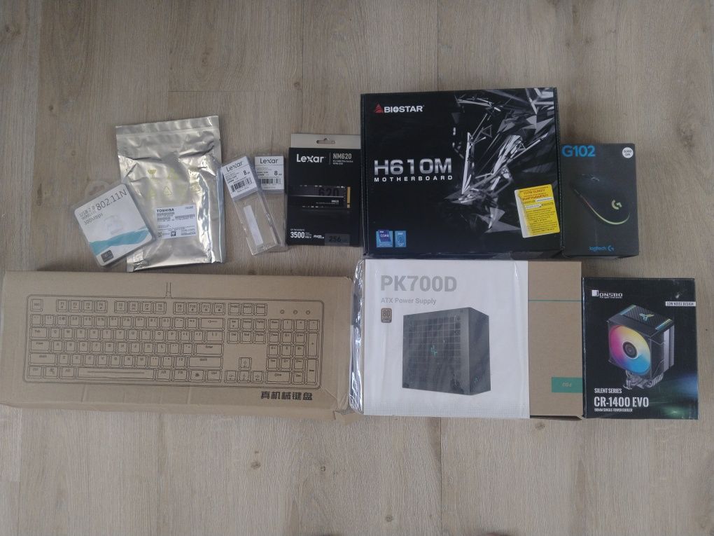 I5 12400f rtx 2060s ram 16gb + два моника и полный комплект