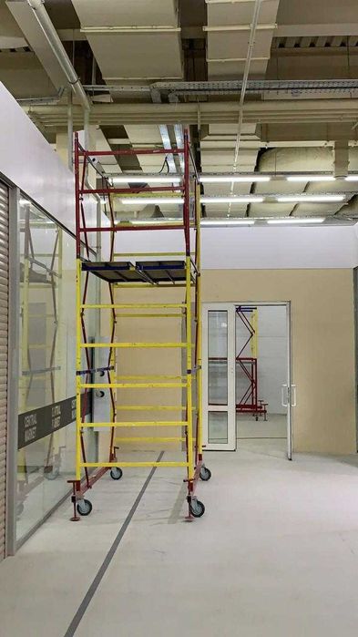 Леса строительные, Вышки туры на колесах