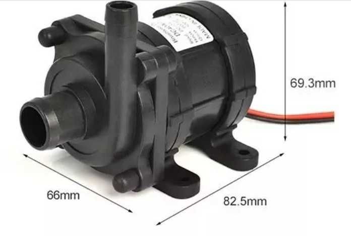 Мини водна помпа за градински езера, фонтани, шадравани, напояване 12v