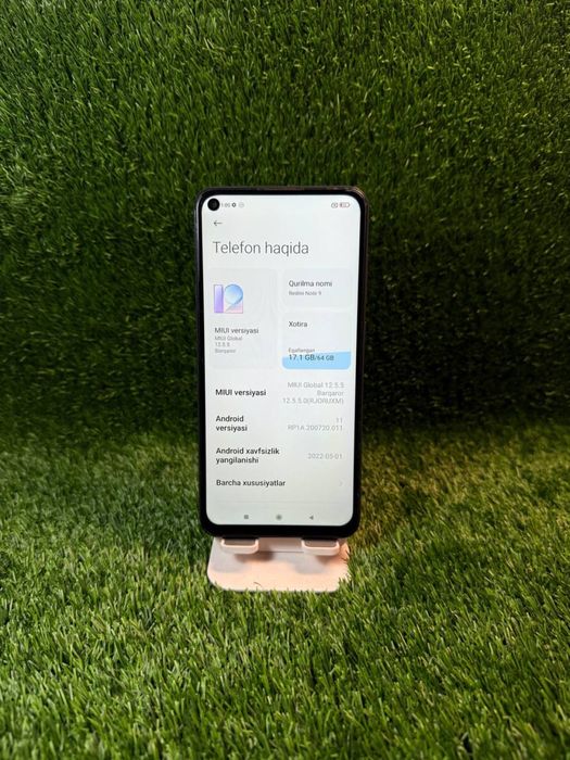 Redmi note 9 sotiladi dastavka bor