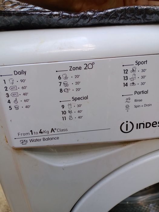 masina de spalat rufe Indesit