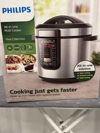 Multicooker PHILIPS All-in-One HD2237/40, 6l, 1300W