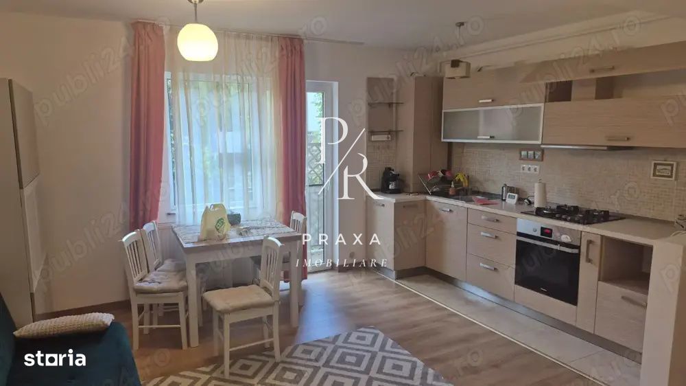 Apartament 2 camere , 52 mp , mobilat +parcare , Tautiului Floresti!