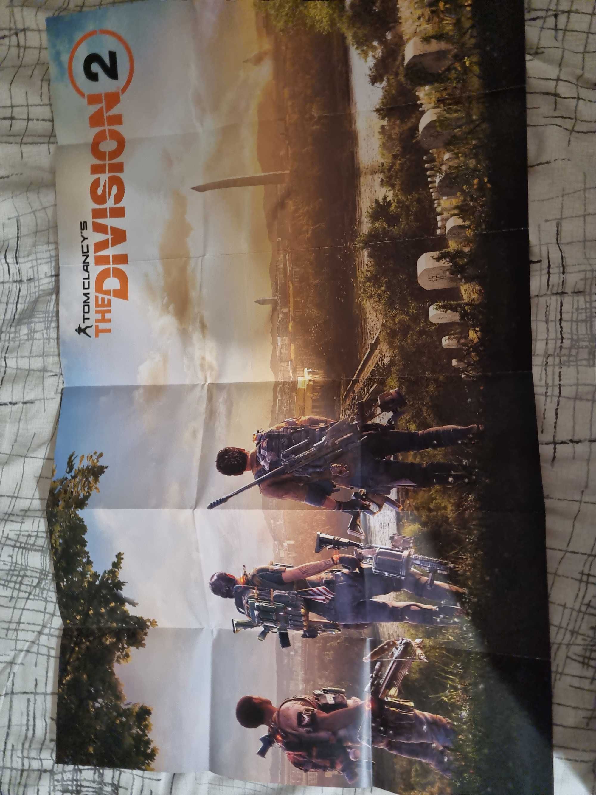 The Division 2 limited edition колекционерски артбук и карта на града