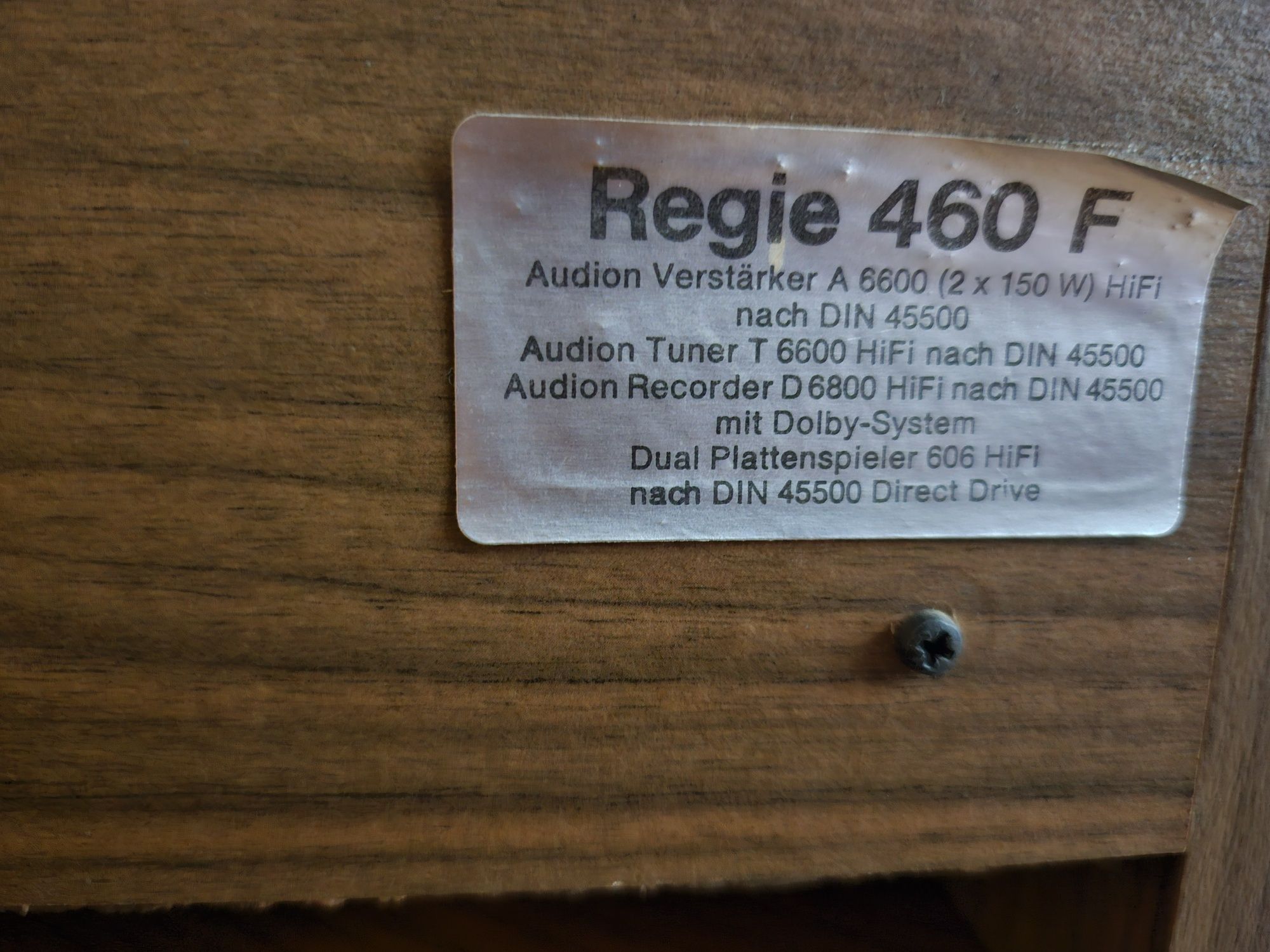Грамофон Rosita Hifi +SABA Hifi Studio 8060+ комплект тонколони Box 27