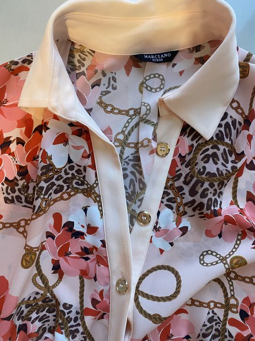 Rochie Marciano Guess purtata o singura data de culoare roz ,marimea 4