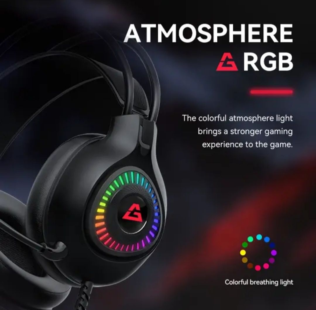 Игровая гарнитура RGB подсветкой