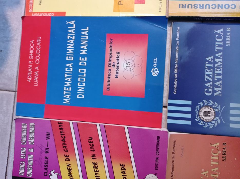8 culegeri matematică performanță
