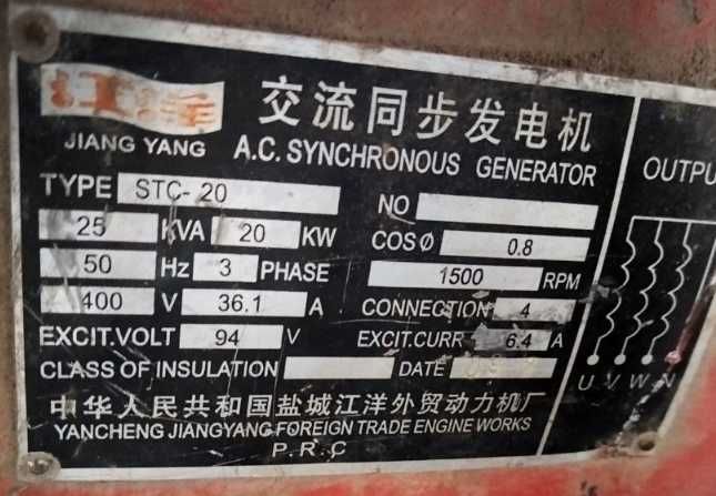 Мини ГЭС Генератори 20 квт сотилади