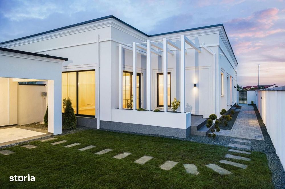 Duplex premium pe parter- 4 camere - la doar 7 min de Timisoara