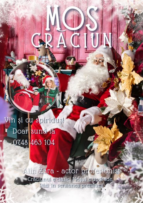Moș Crăciun – Vizite la domiciliu/ Evenimente
