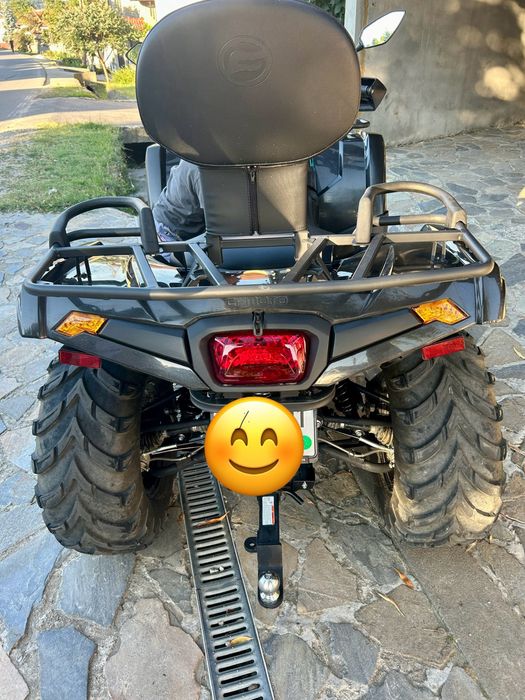Cf moto 450L cu numar negru