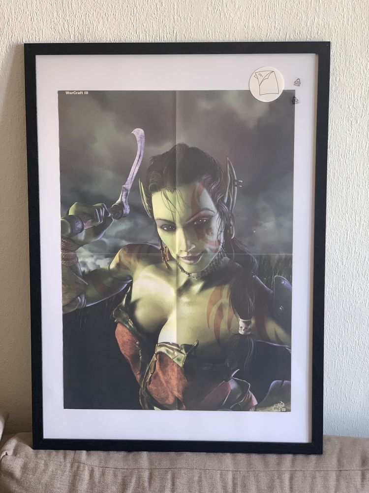 Плакат на Warcraft 3